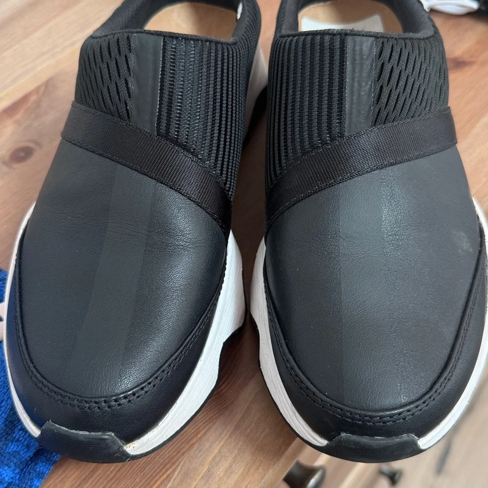 Sorel Kinetic Impact II Mule B&W Slip-On Sneakers